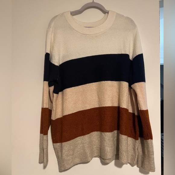 Ava & Viv Sweaters - Ava and Viv Striped Sweater